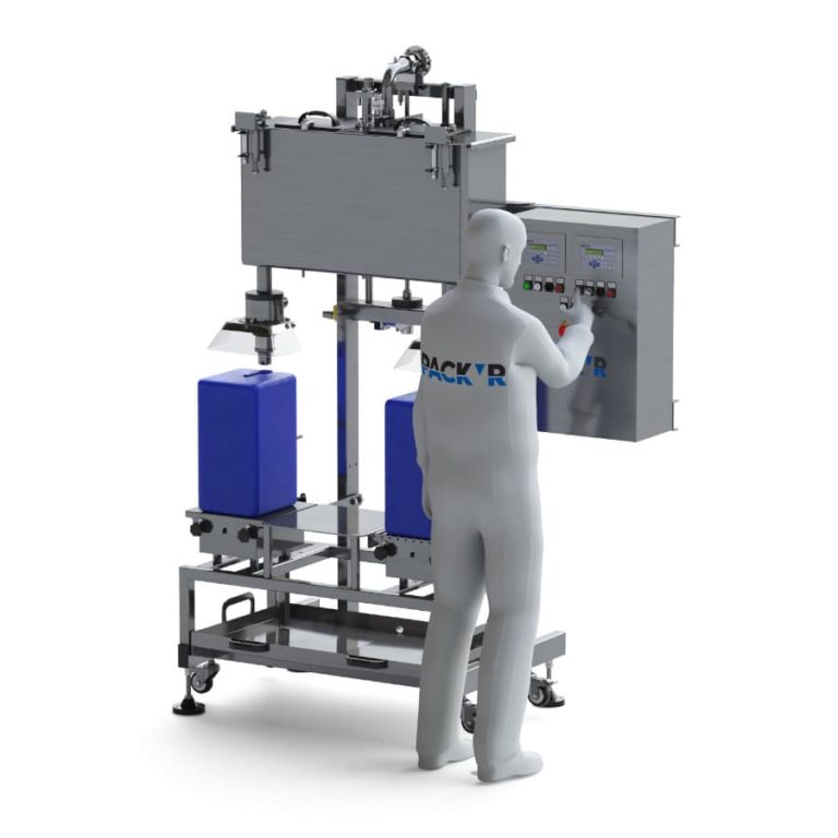 Semi-automatic bottle filling machine