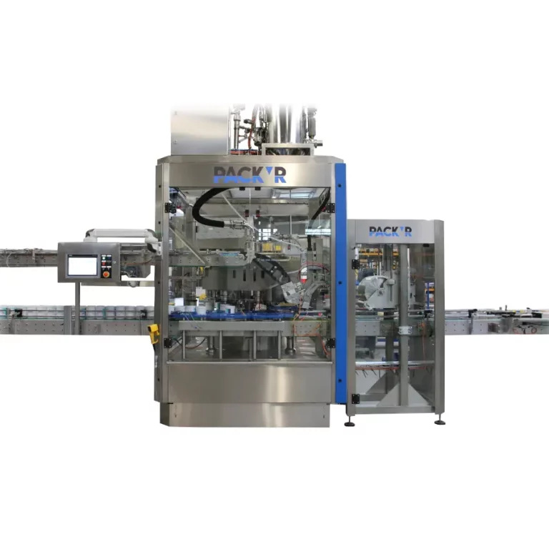 Automatic drum filling line